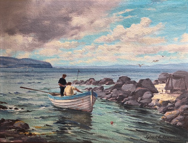 The Salmon Boat At Portstewart