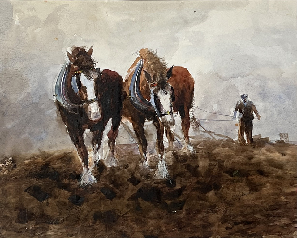 Horse Ploughing
