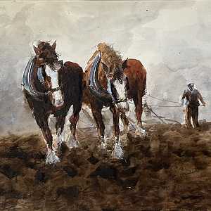 Horse Ploughing